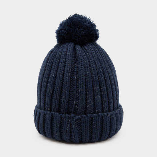 Kids Luminosity III Reflective Bobble Hat Navy