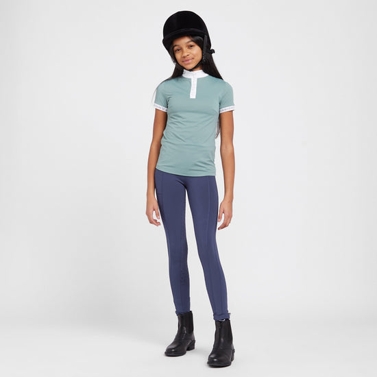 Kids Hudson Riding Tights Navy