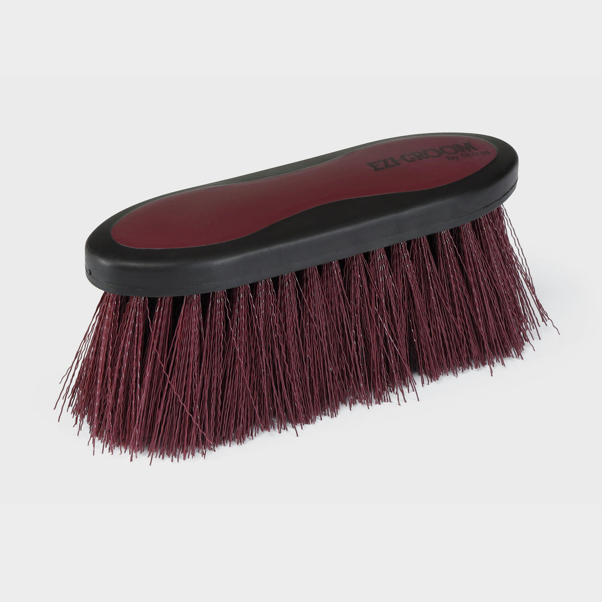 Long Bristled Dandy Brush Burgundy