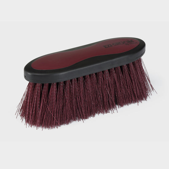 Long Bristled Dandy Brush Burgundy