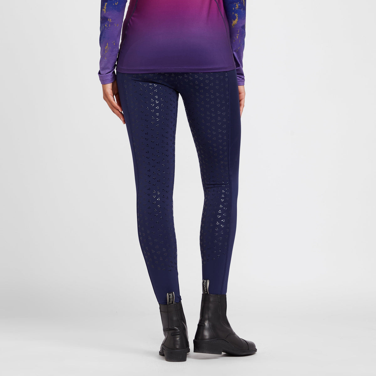 Womens Hudson Riding Tights Navy