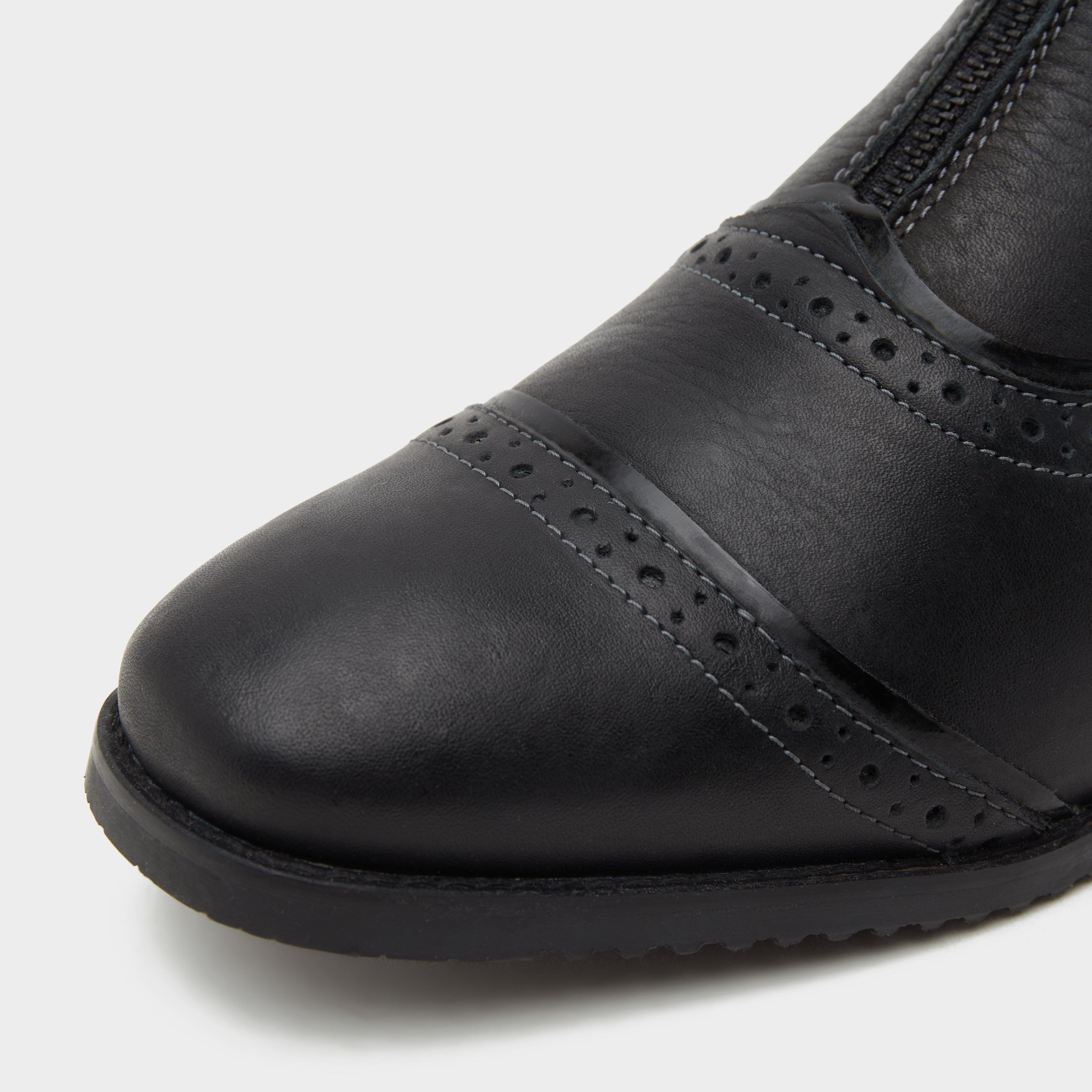 Womens Martina Paddock Boots Black