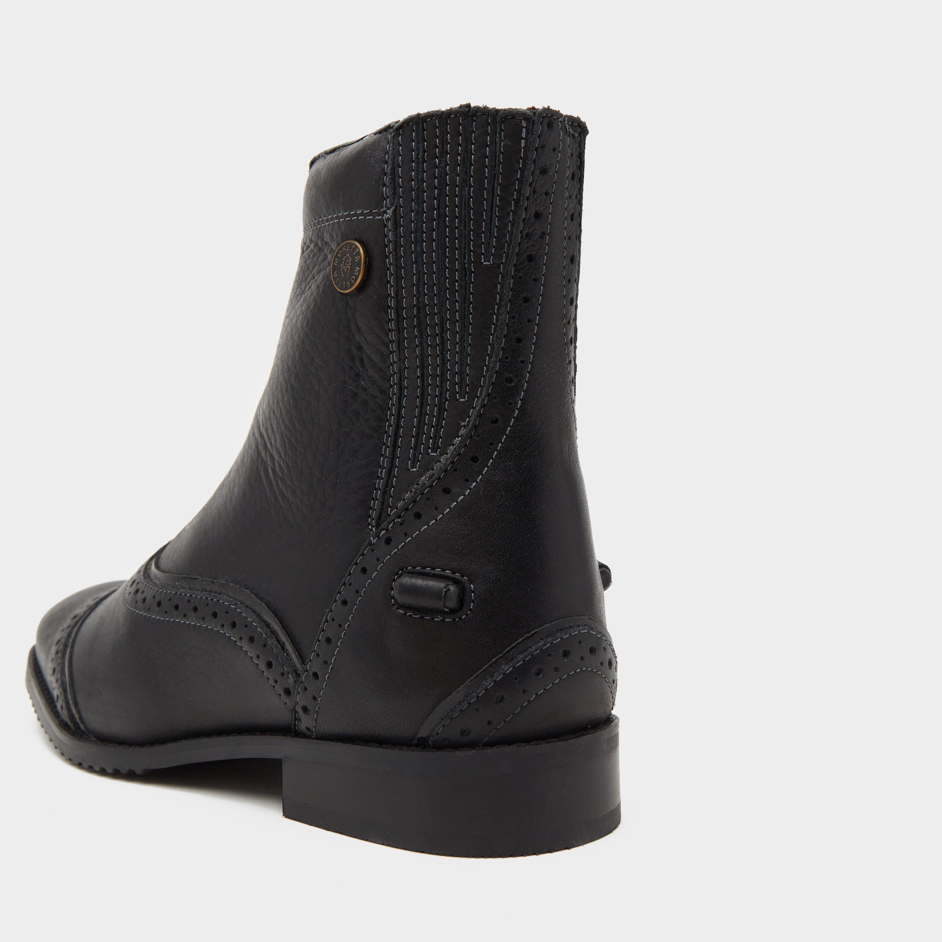 Womens Martina Paddock Boots Black
