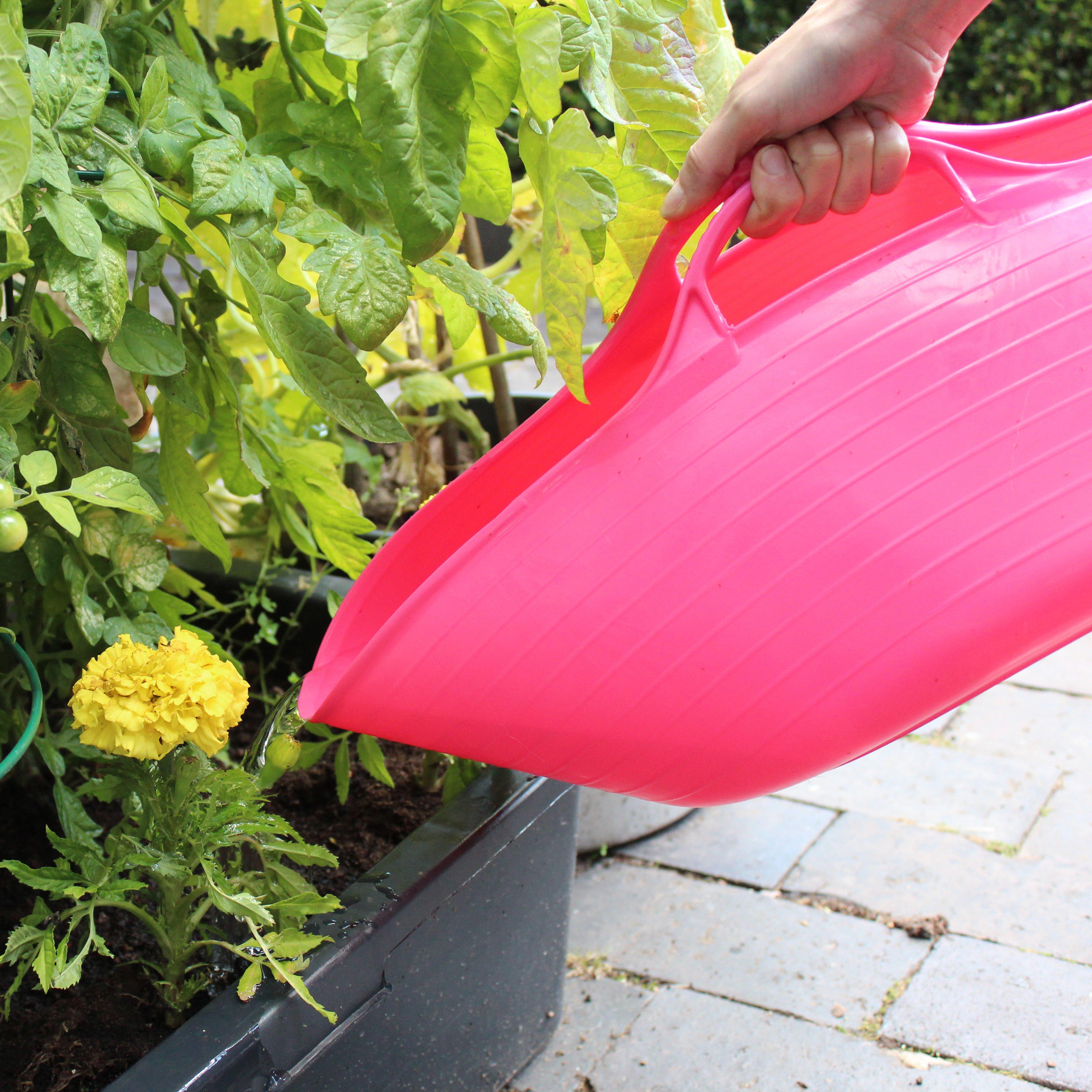 Flexible Shallow Bucket Pink