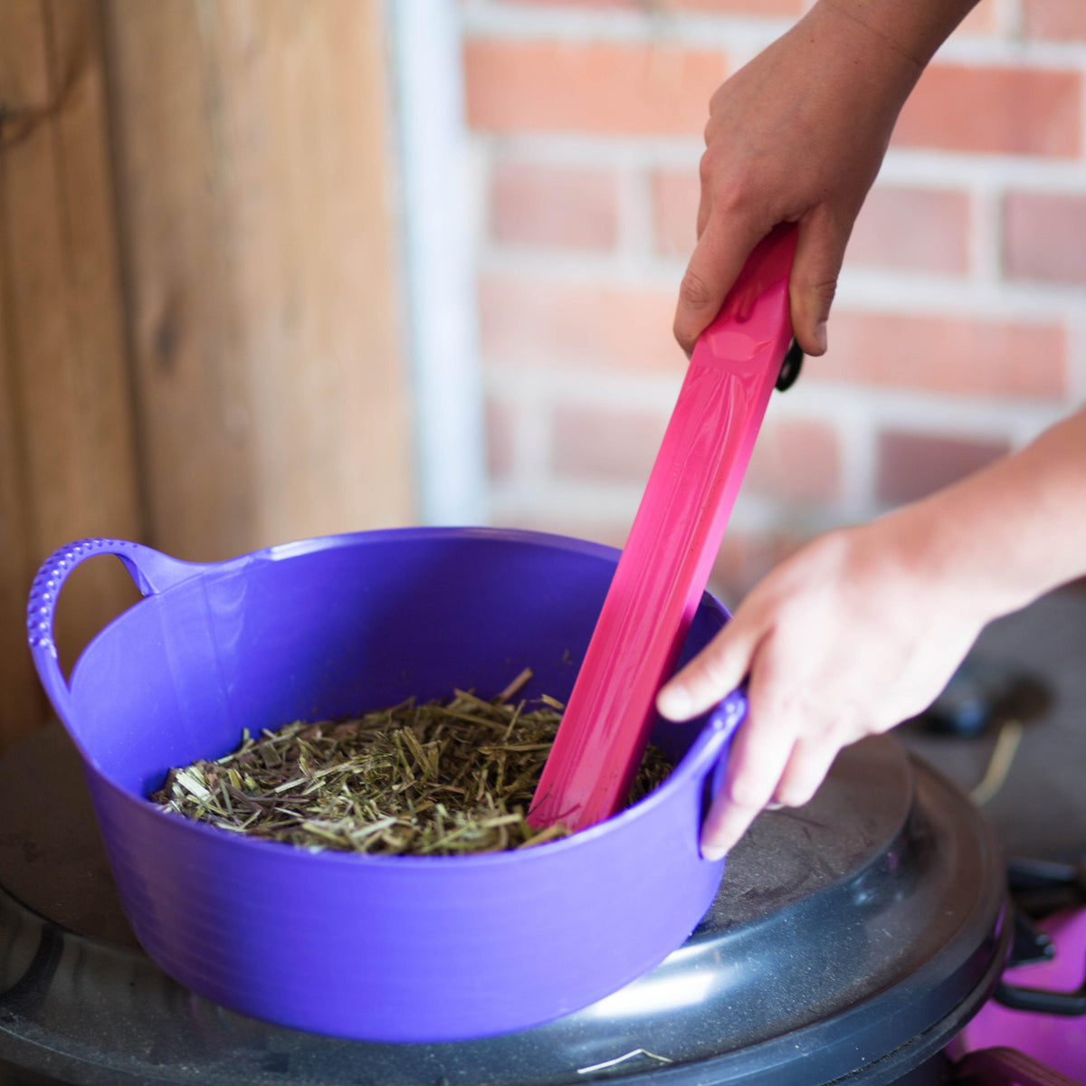 Flexible Shallow Bucket Purple