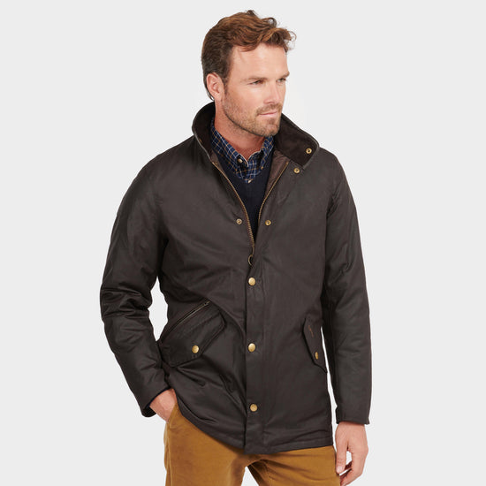 Mens Prestbury Wax Jacket Rustic