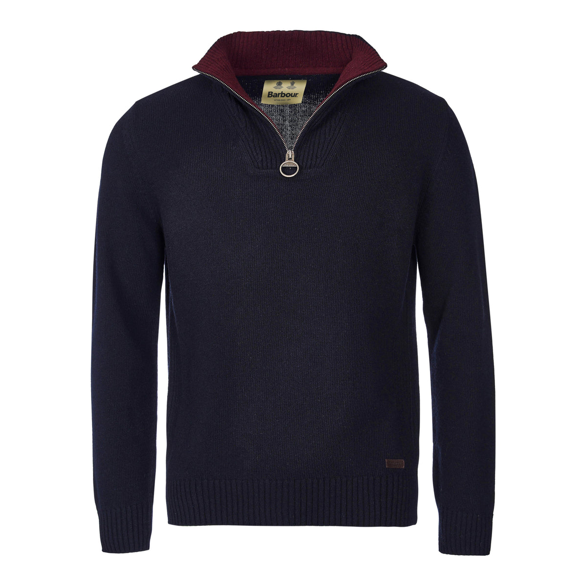 Mens Nelson Essential Half Zip Jumper Navy