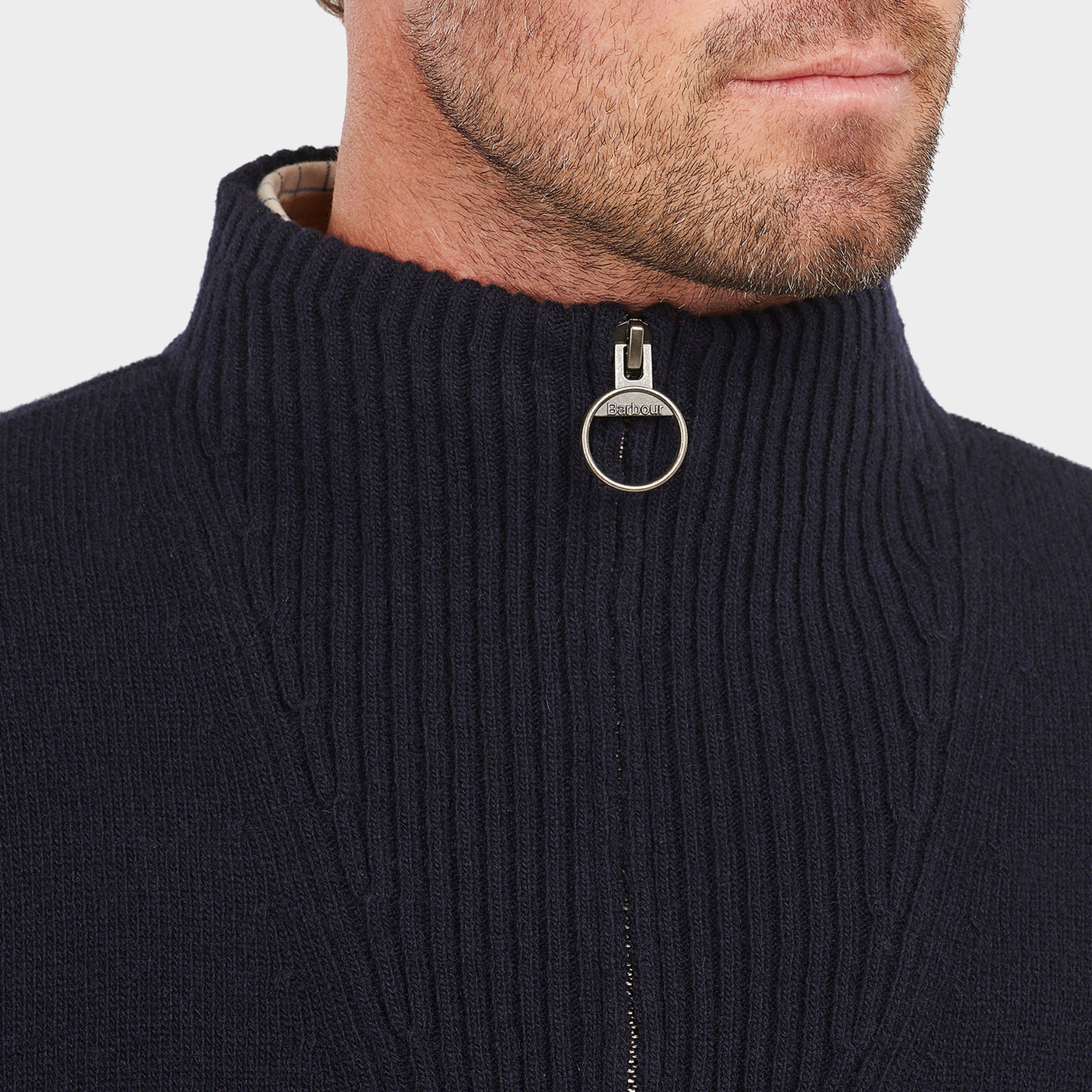 Mens Nelson Essential Half Zip Jumper Navy