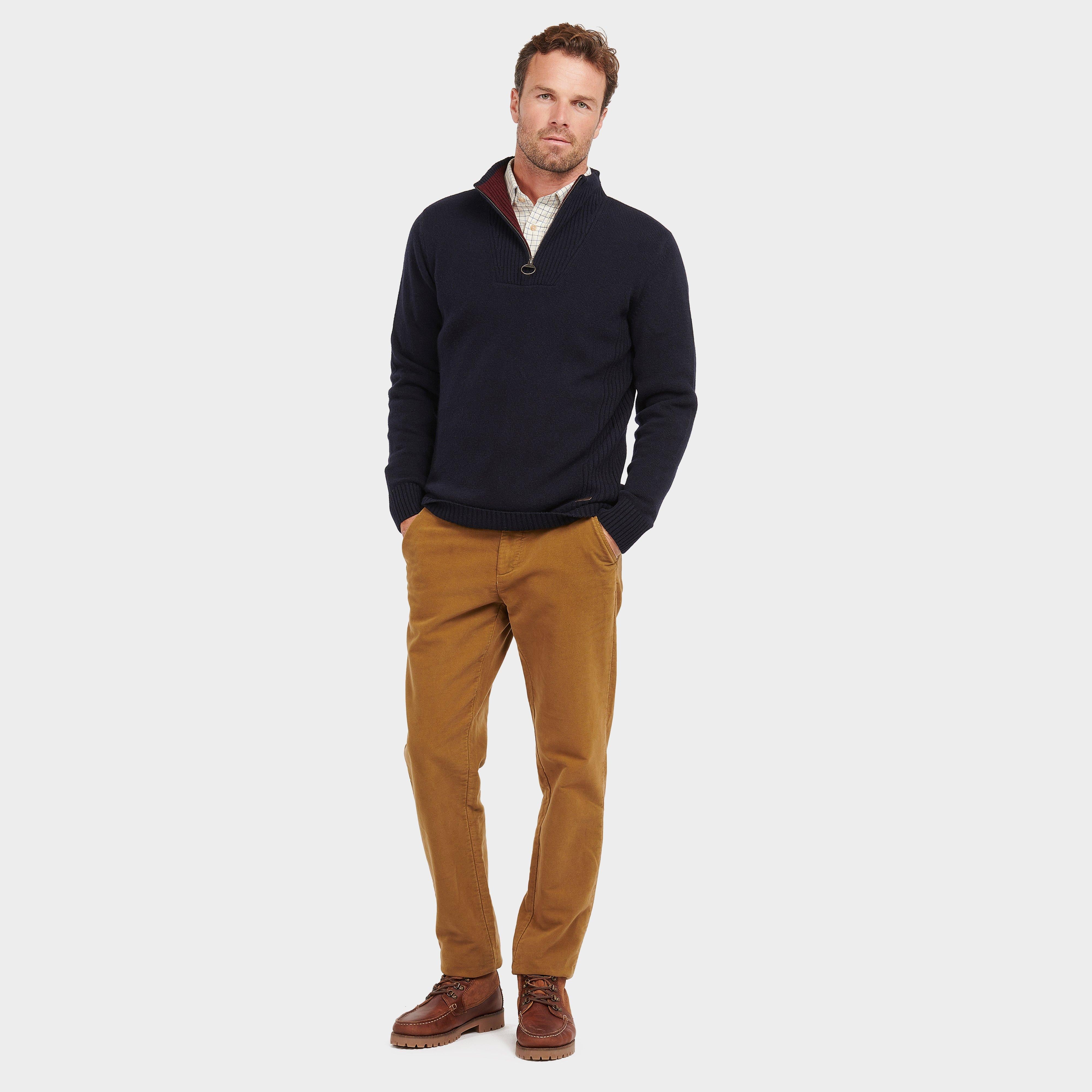 Mens Nelson Essential Half Zip Jumper Navy