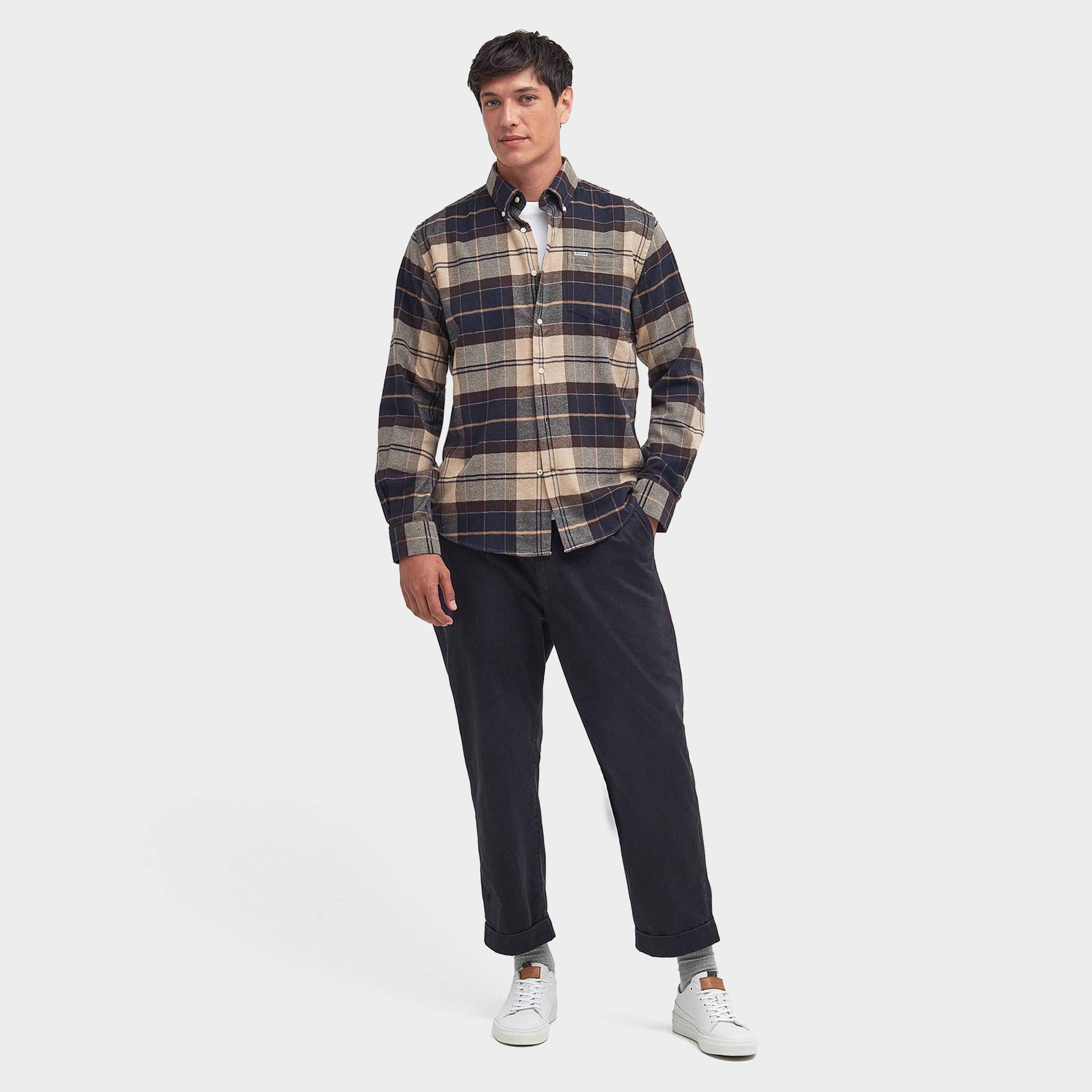 Mens Hogside Regular Tartan Shirt Classic Tartan