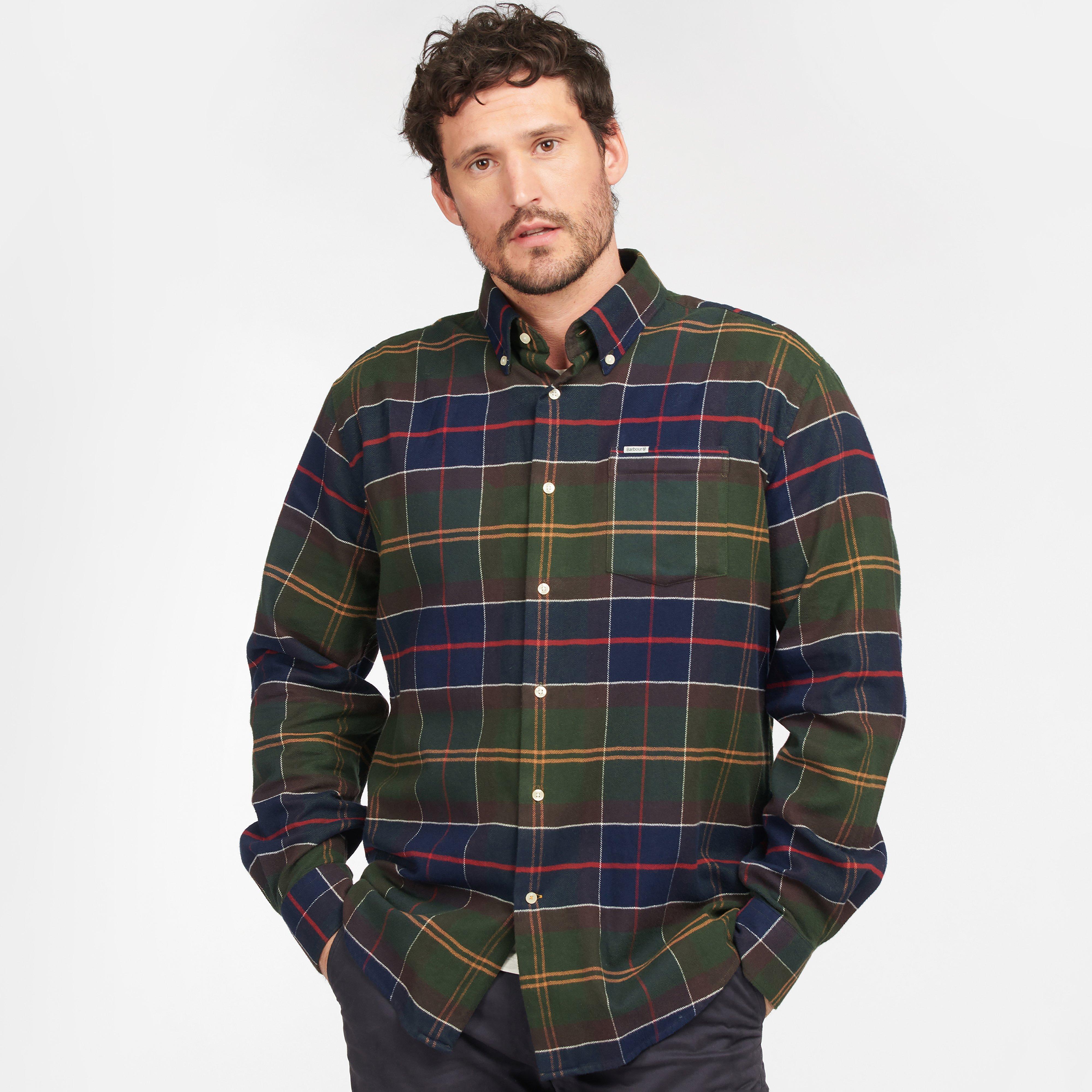Mens Hogside Regular Tartan Shirt Classic Tartan