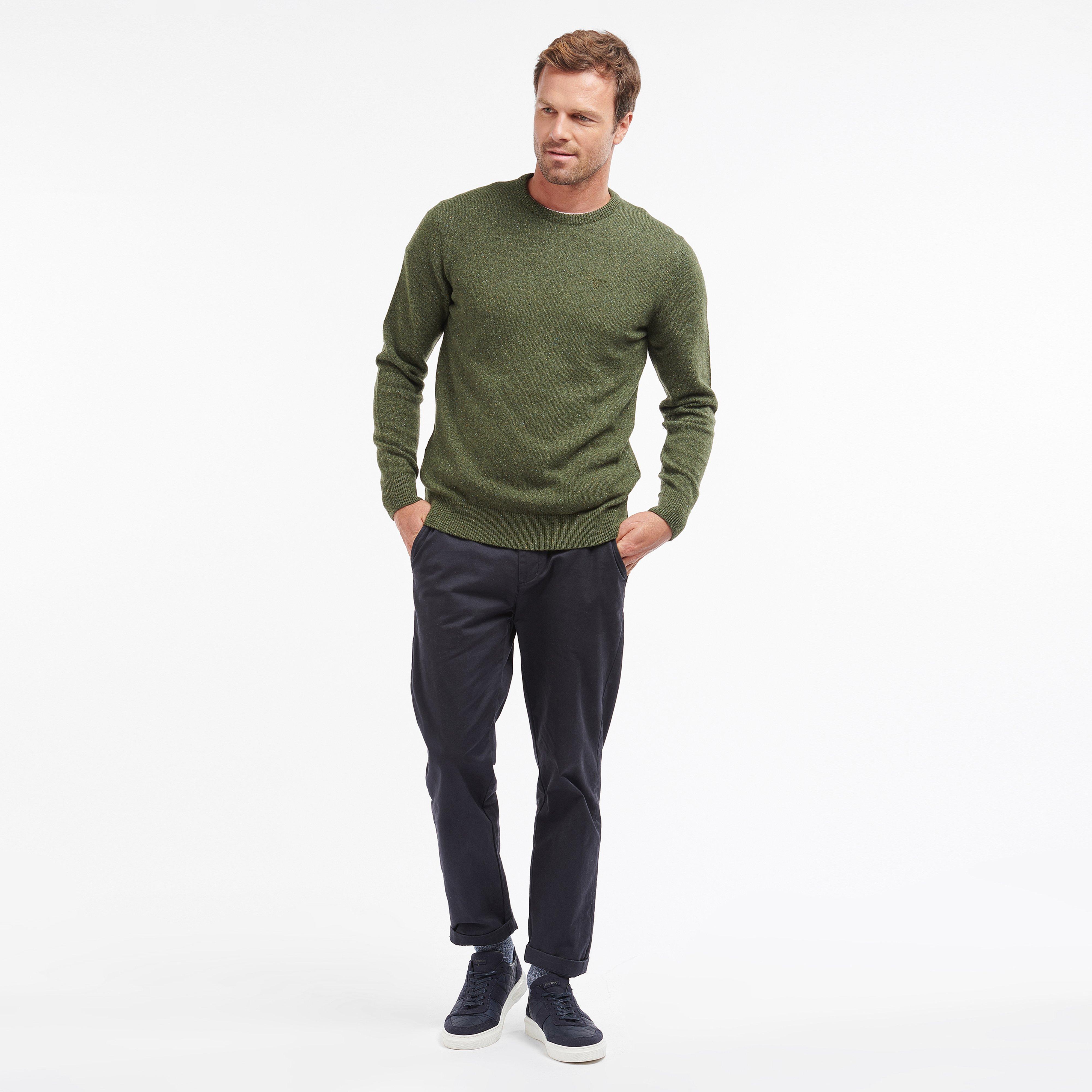 Mens Tisbury Crew Neck Sweater Forest