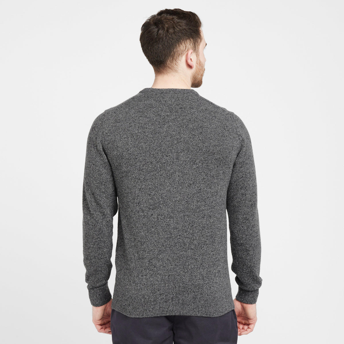 Mens Essential Tisbury Crew Sweatshirt Grey