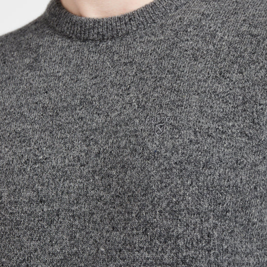 Mens Essential Tisbury Crew Sweatshirt Grey