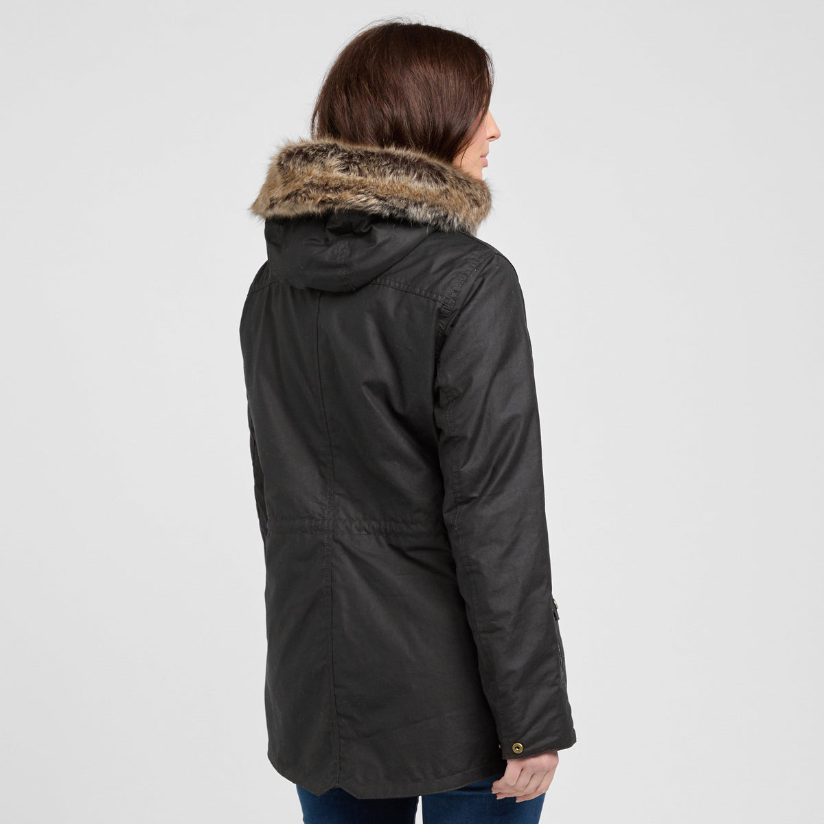 Womens Kelsall Wax Parka Rustic