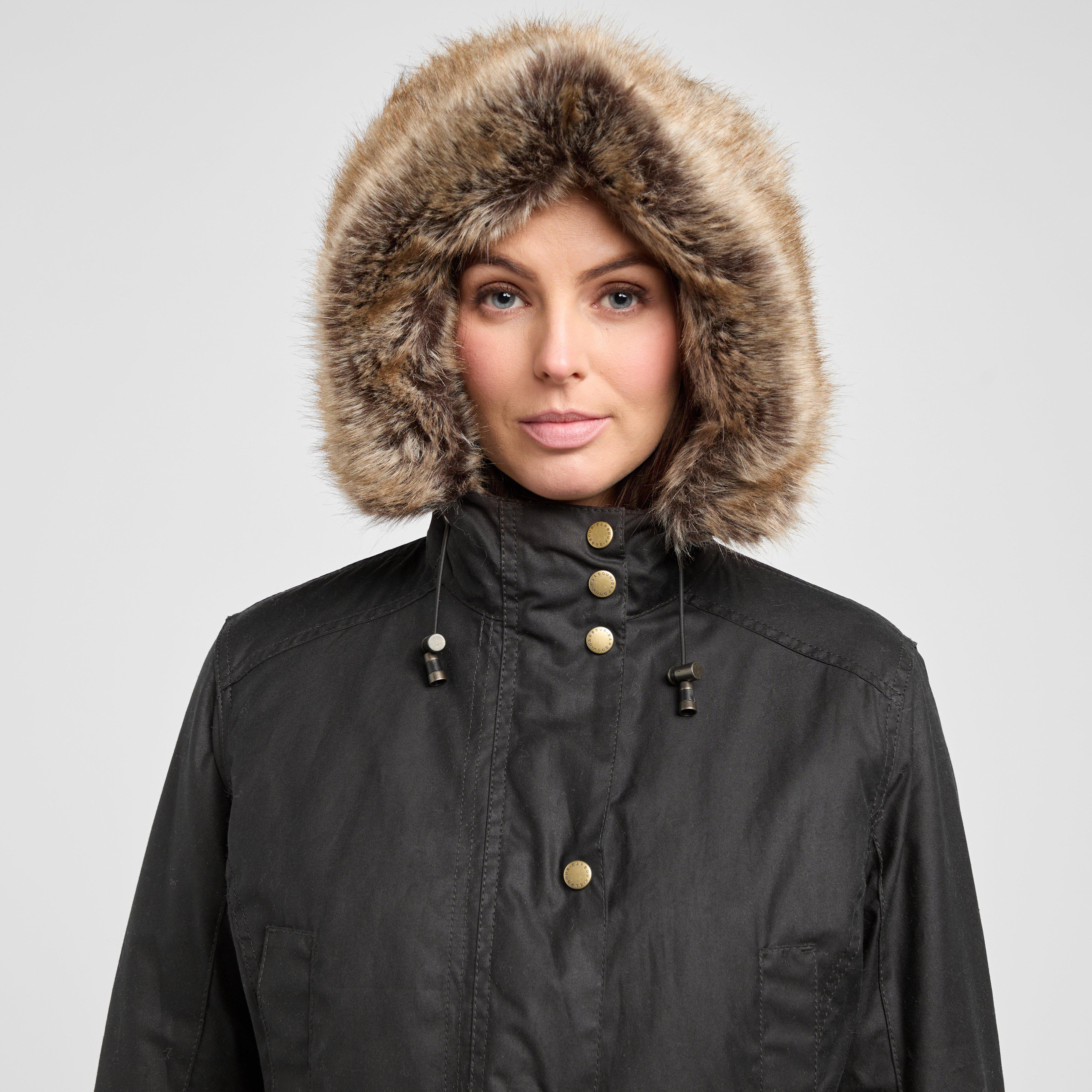 Womens Kelsall Wax Parka Rustic