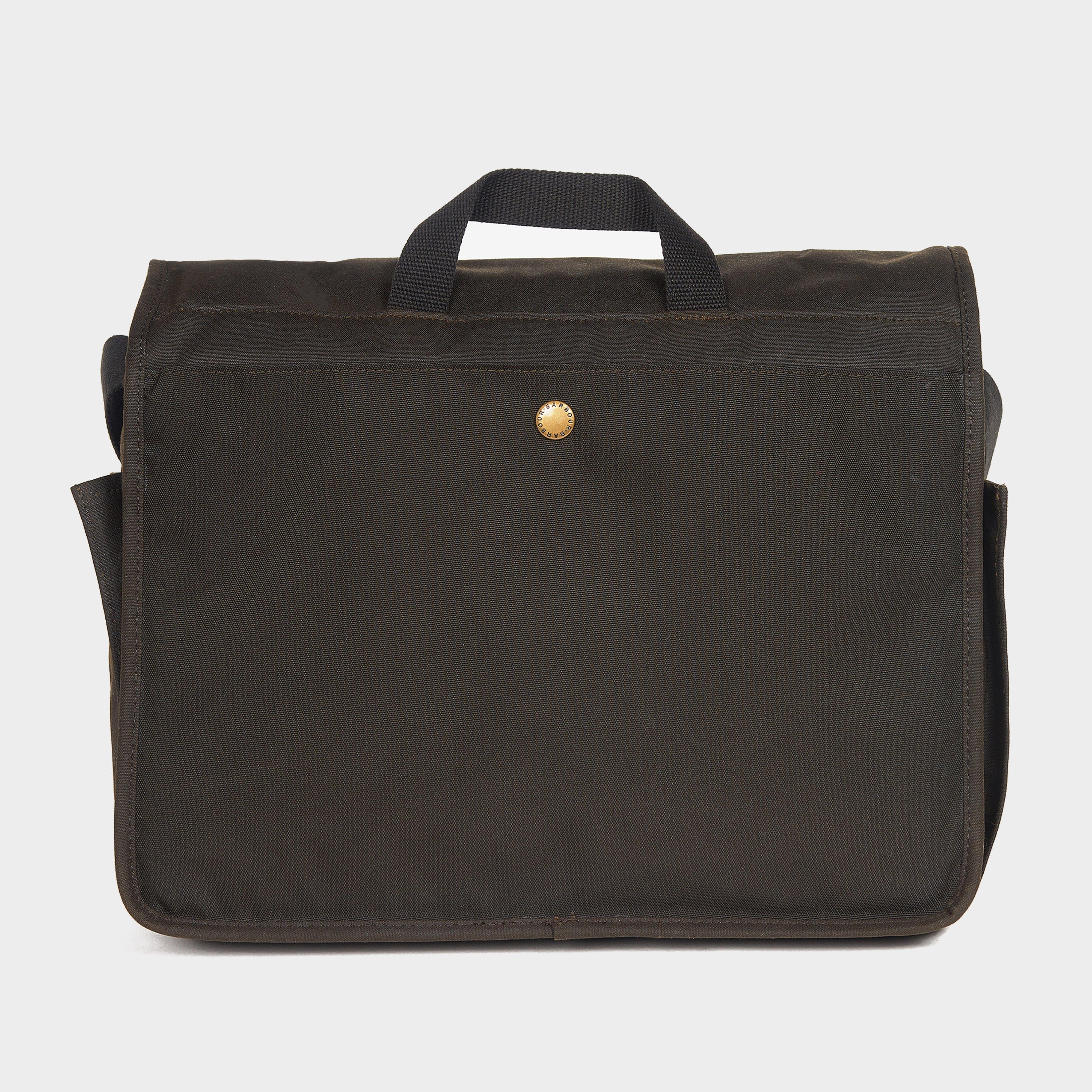 Essential Wax Messenger Bag Olive