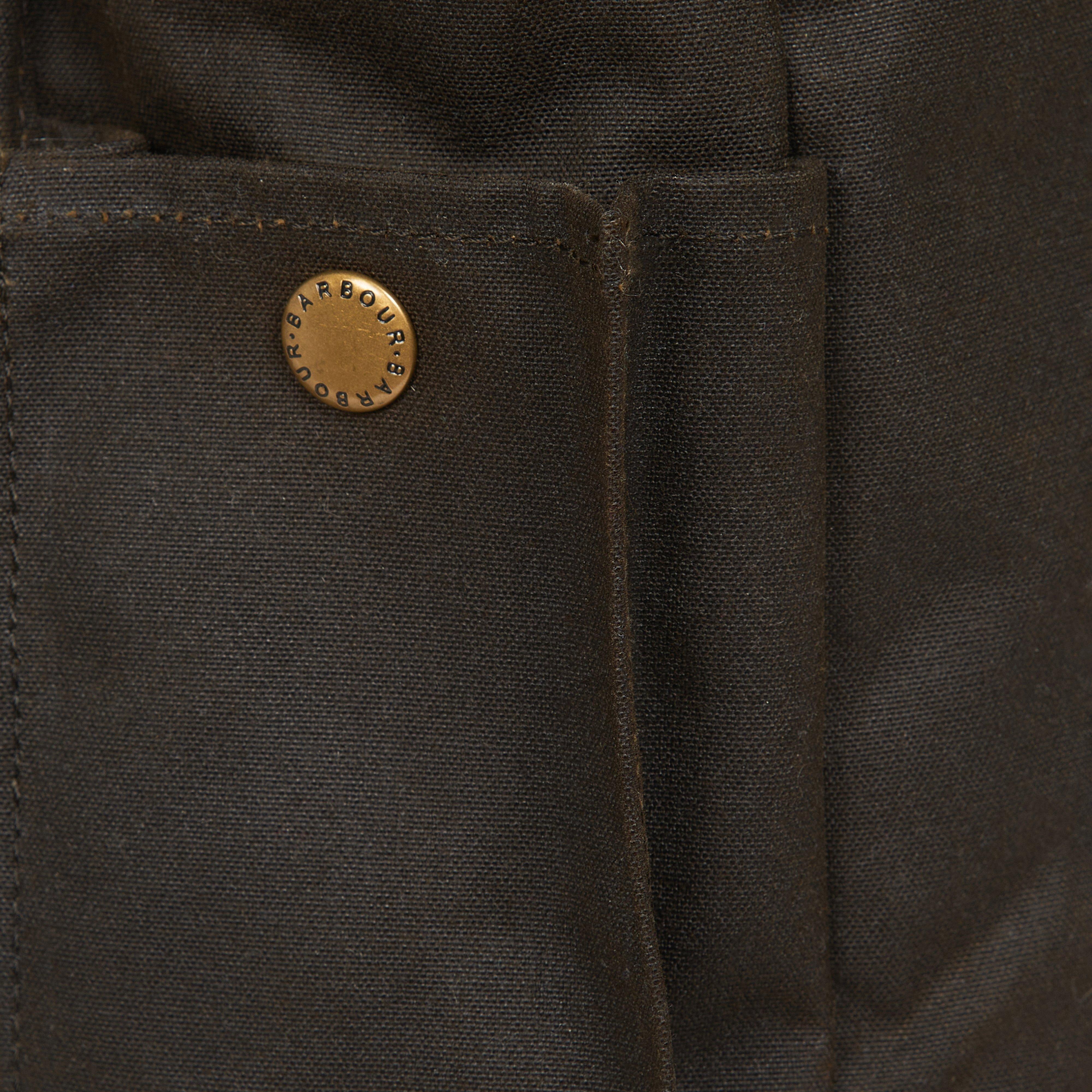 Essential Wax Messenger Bag Olive