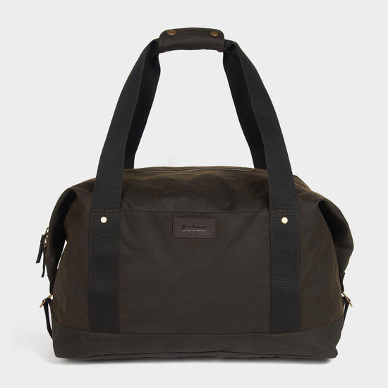 Essential Wax Holdall Olive
