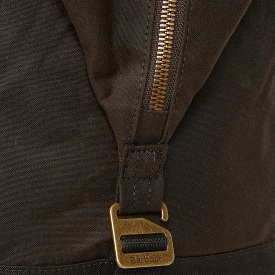 Essential Wax Holdall Olive