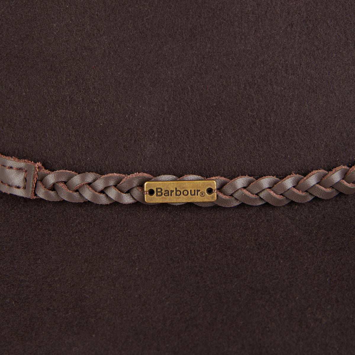 Womens Tack Fedora Chocolate/Praline