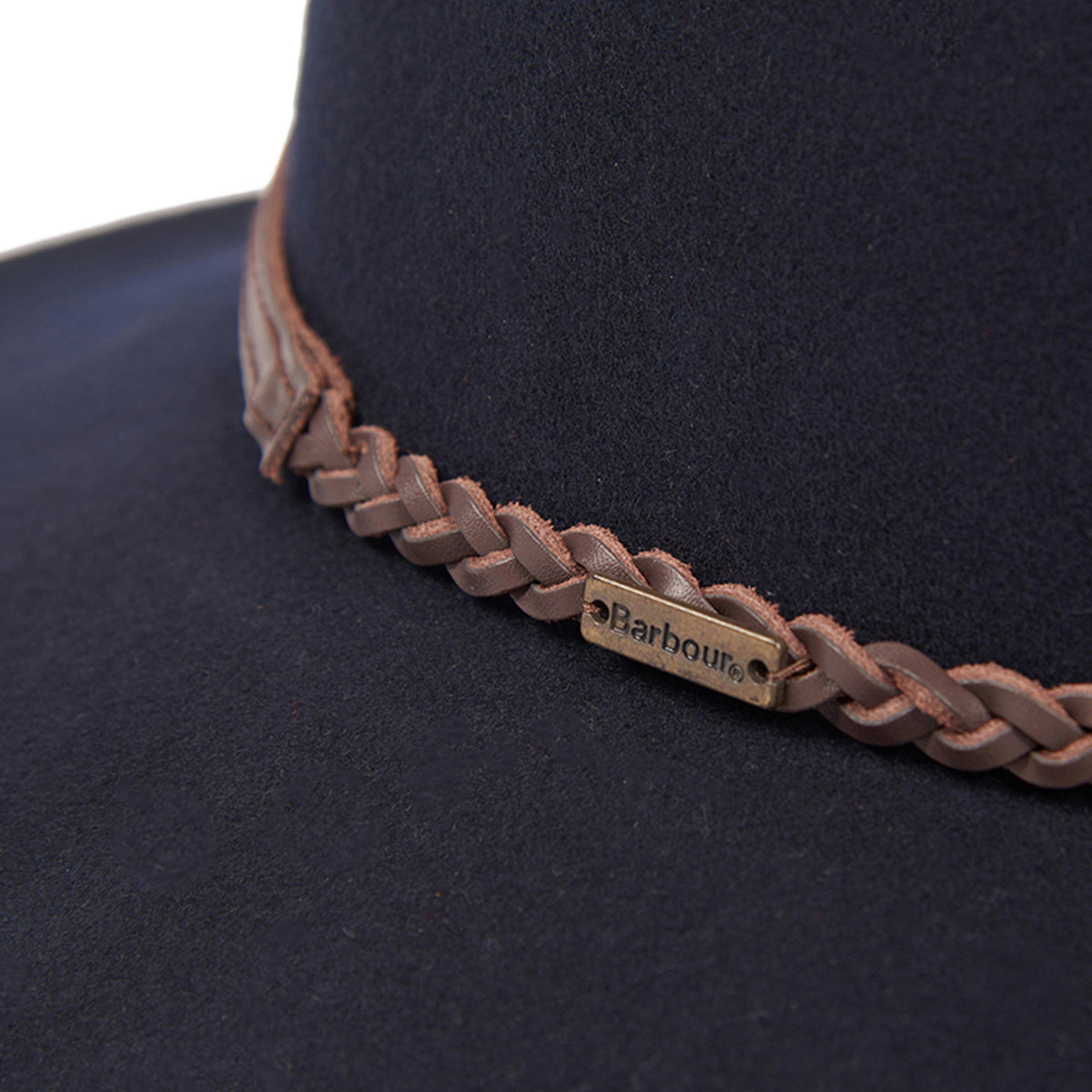 Womens Tack Fedora Navy