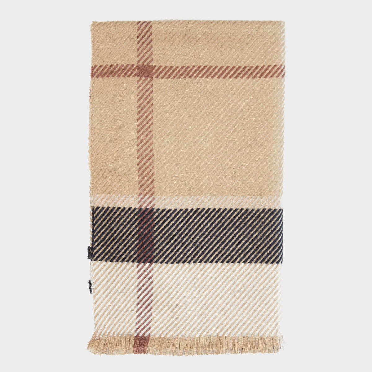 Adults Blair Tartan Scarf Rosewood