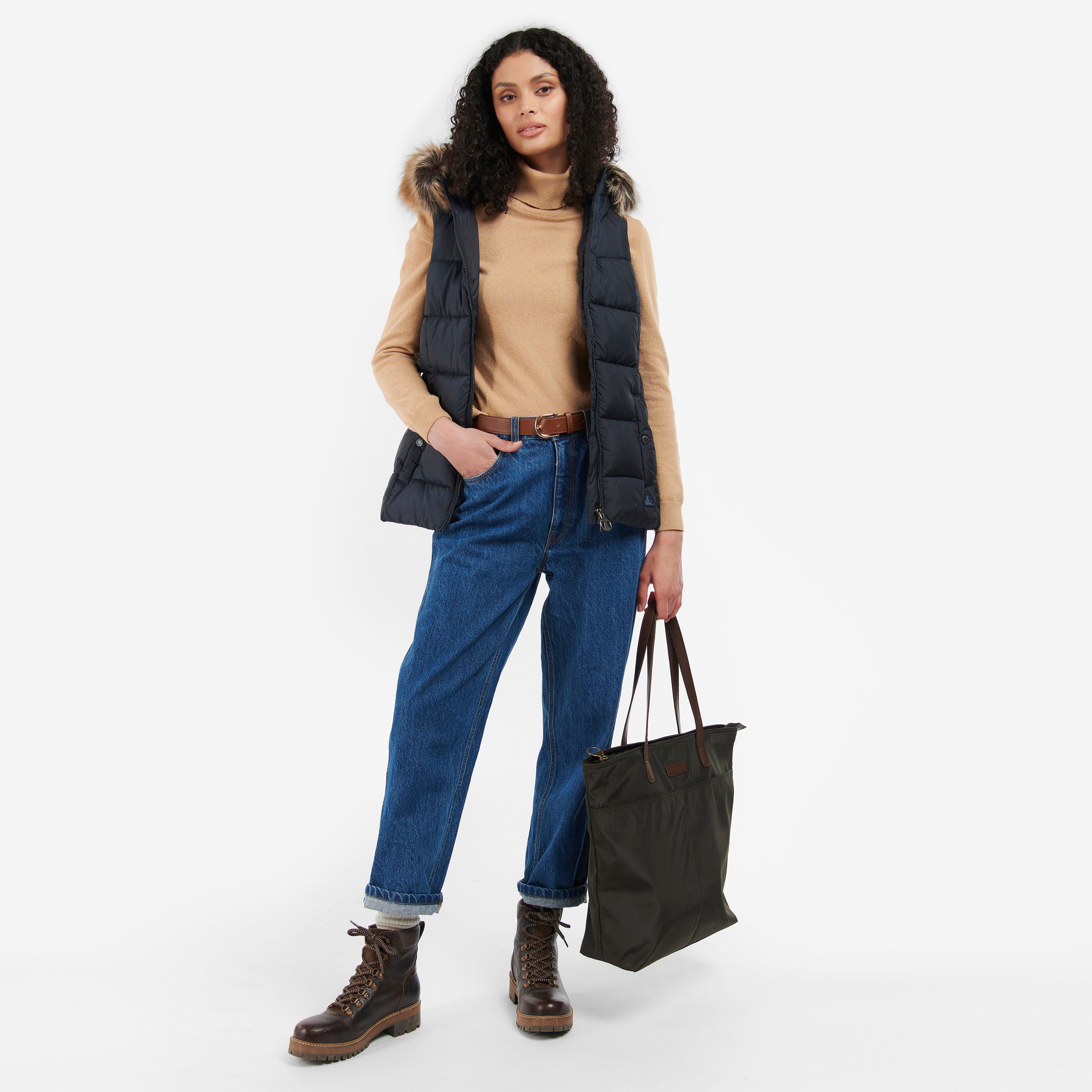 Womens Edderton Tote Bag Olive