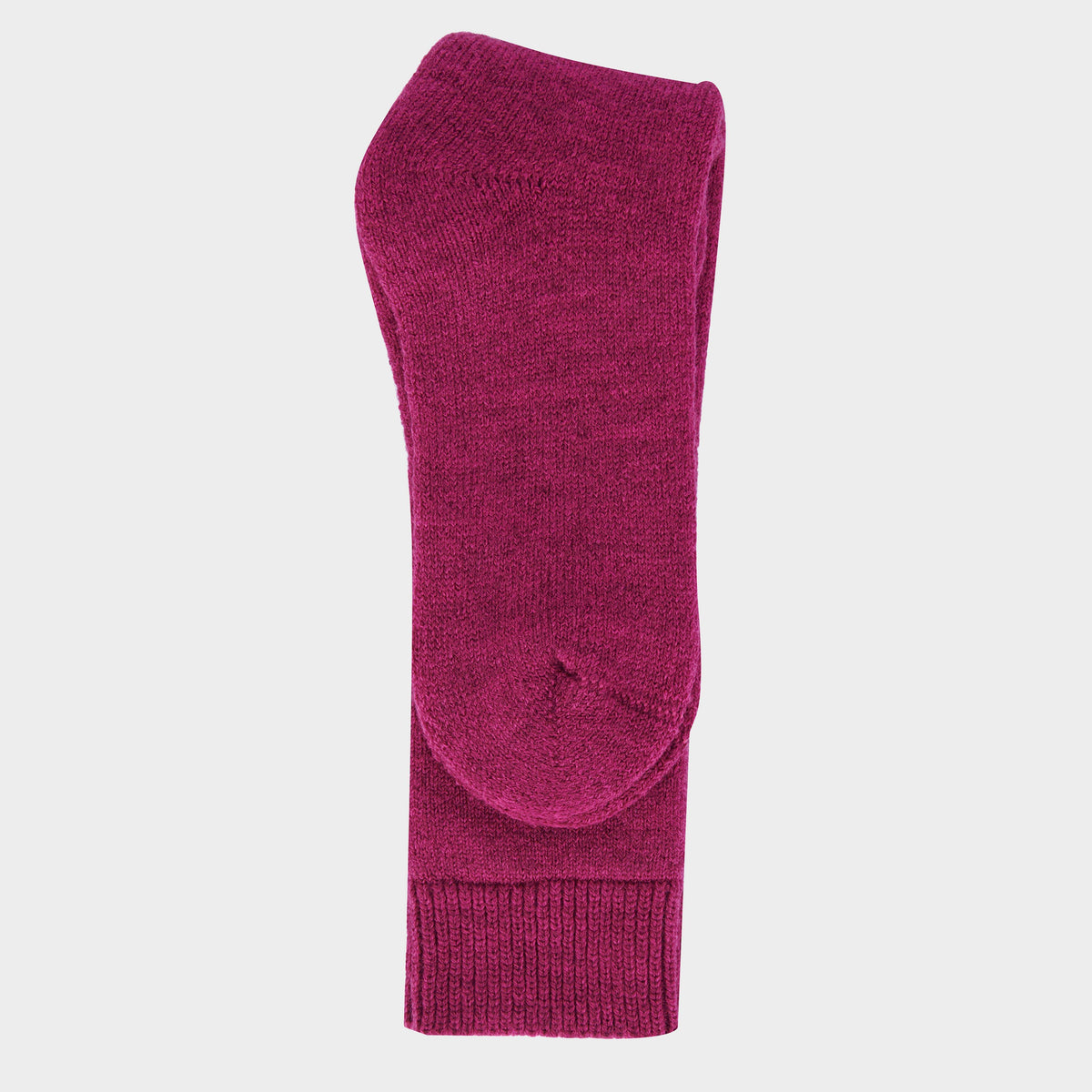 Womens Knee Length Wellington Socks Raspberry