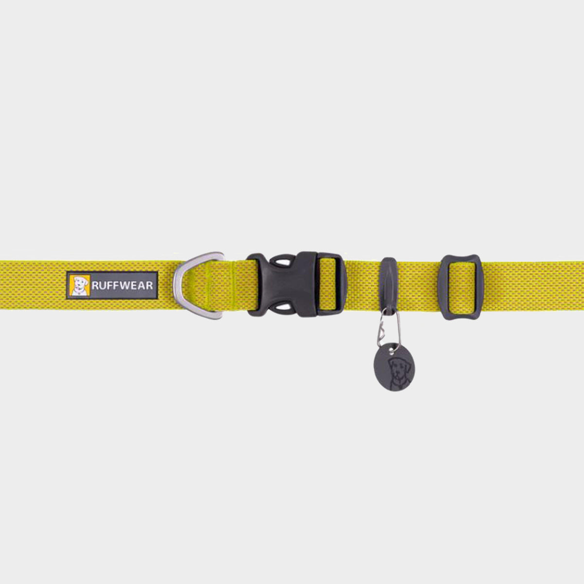 Hi & Light Lightweight Dog Collar Lichen Green