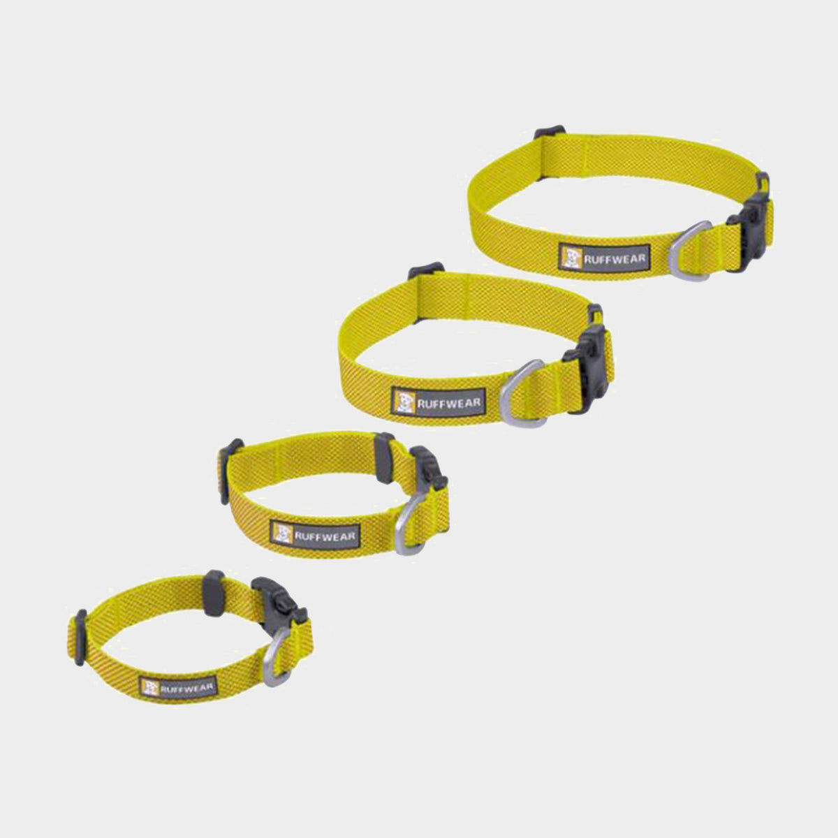 Hi & Light Lightweight Dog Collar Lichen Green