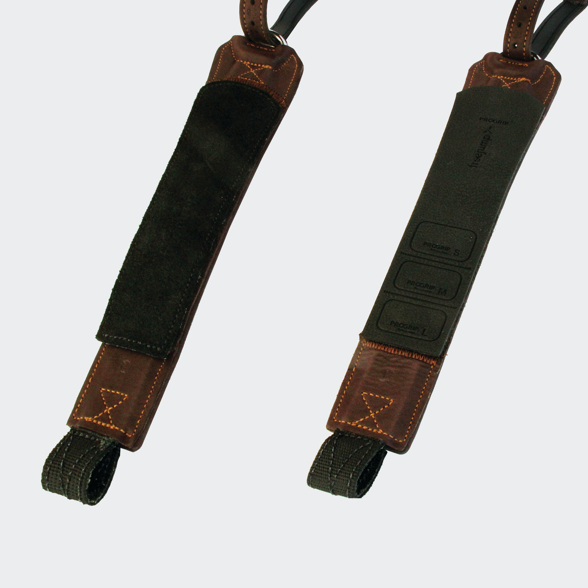 Pro Grip Stirrup Leathers Brown