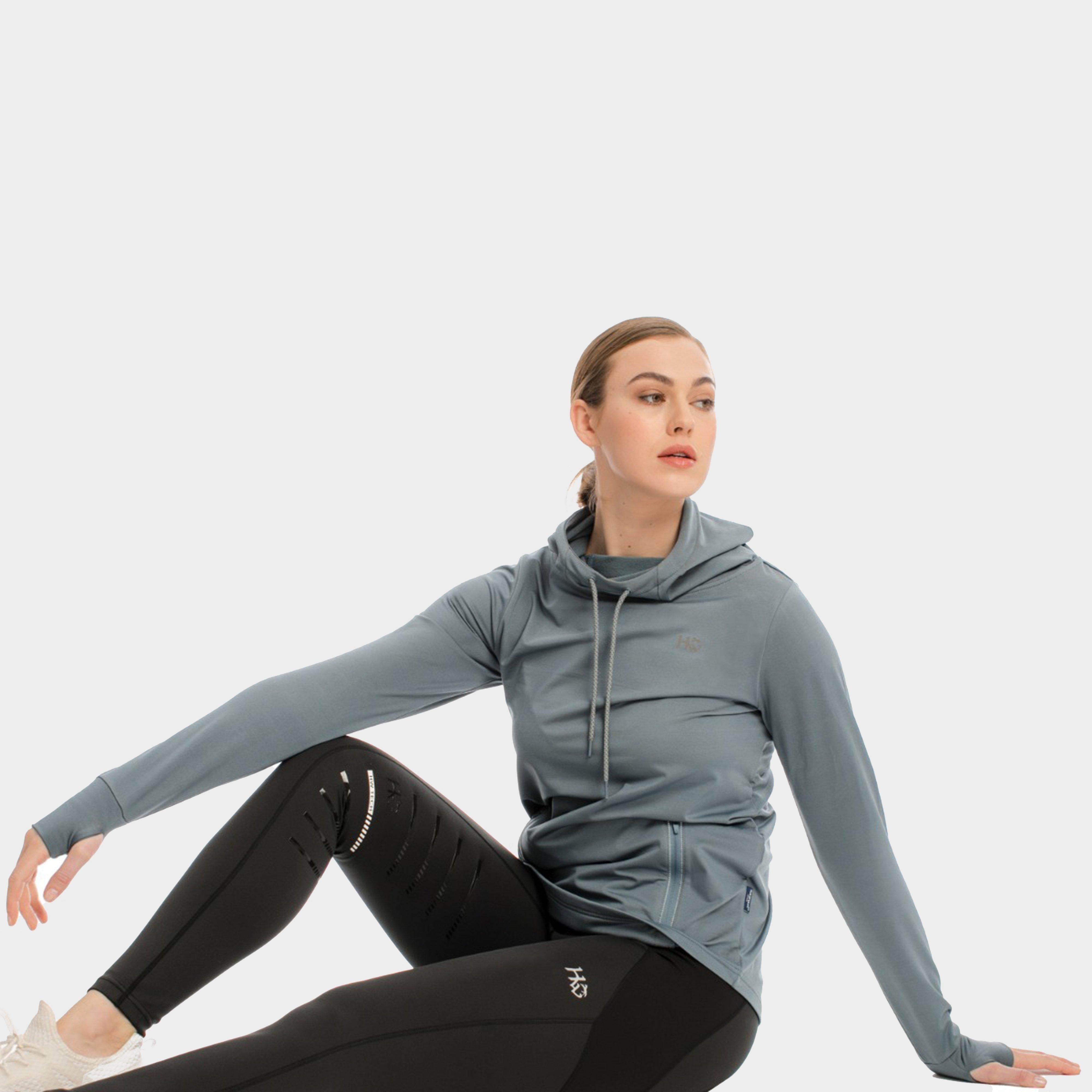 Womens Tech Hooded Fleece Grey