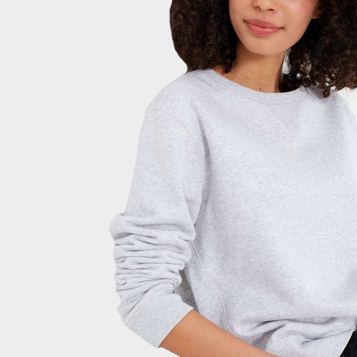 Womens Monique Sweatshirt Grey Marl