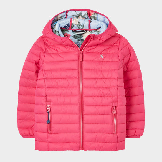 Kids Kinnaird Padded Jacket Bright Pink