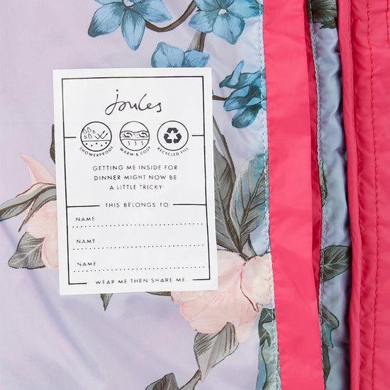 Kids Kinnaird Padded Jacket Bright Pink