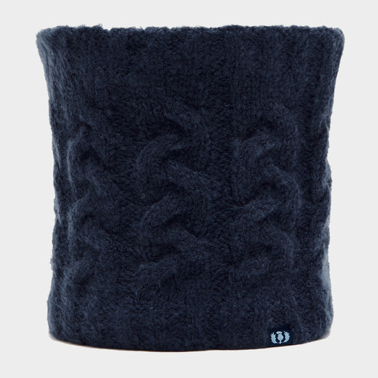 Knitted Snood Dark Blue