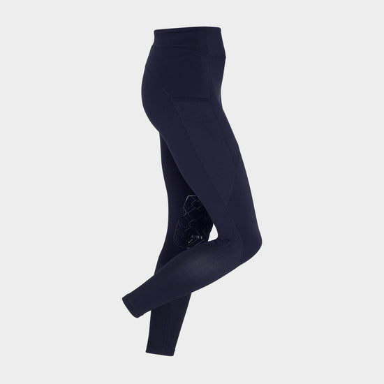 Womens Lucie Mesh Leggings Navy