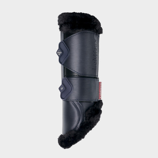 Fleece Edged Mesh Brushing Boots Twilight Navy