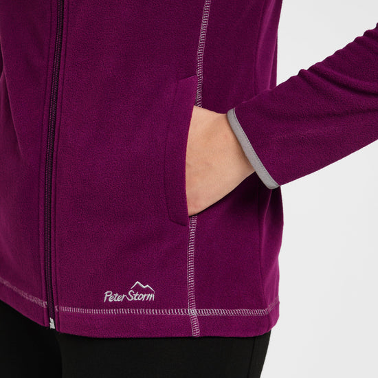 Womens Bracken Full Zip Fleece