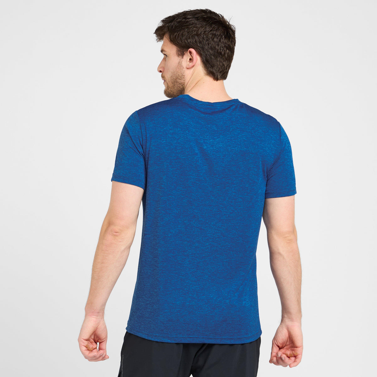 Mens Active Short Sleeve T-Shirt Blue