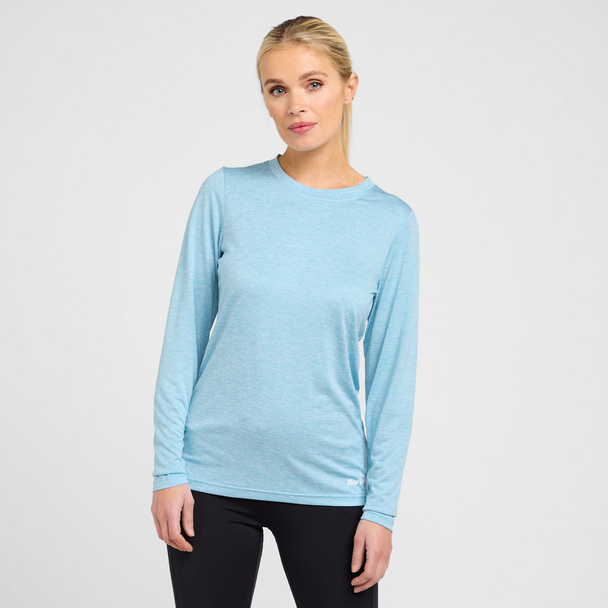 Womens Active Long Sleeve T-Shirt Blue