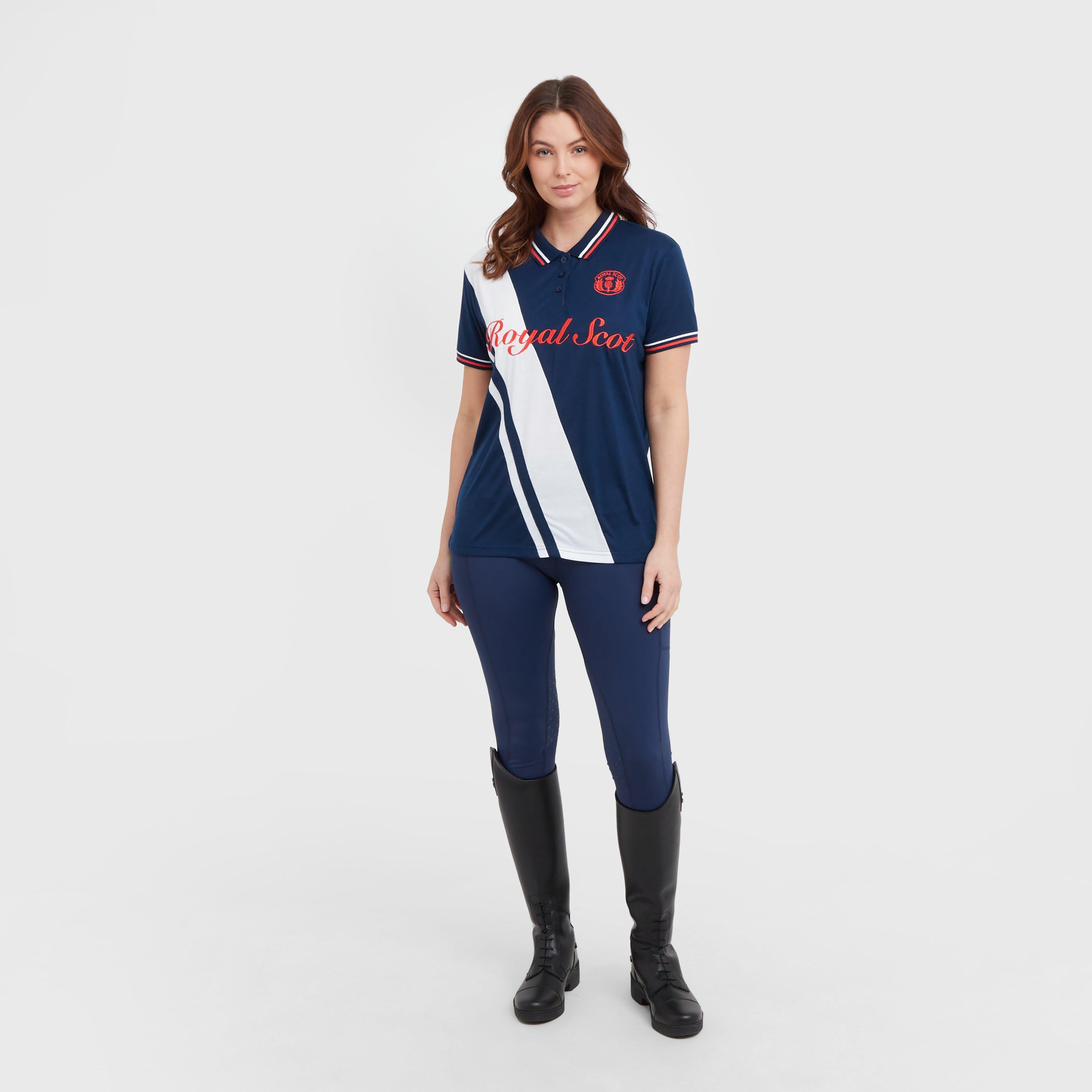 Womens Evelyn Lightweight Polo Navy