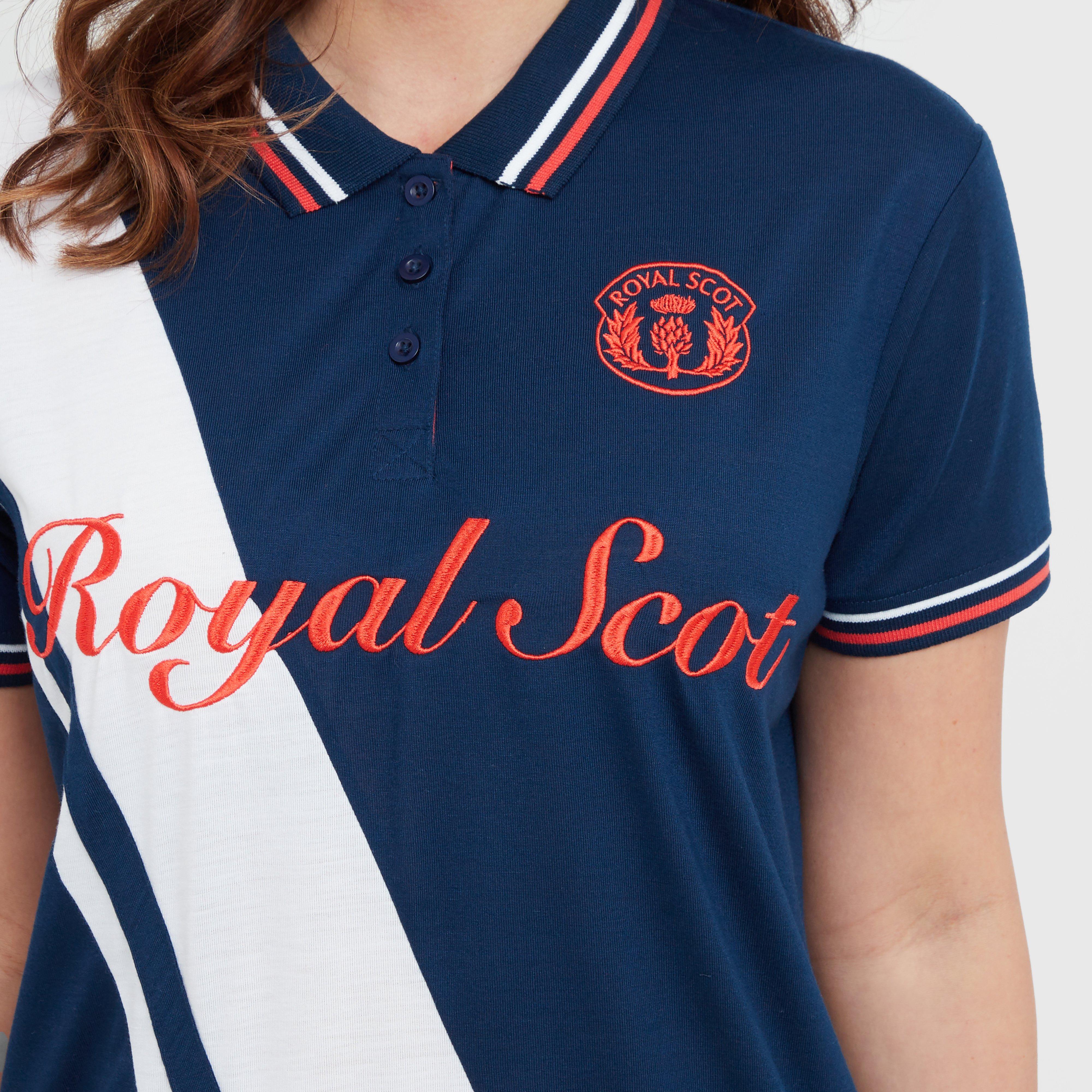 Womens Evelyn Lightweight Polo Navy
