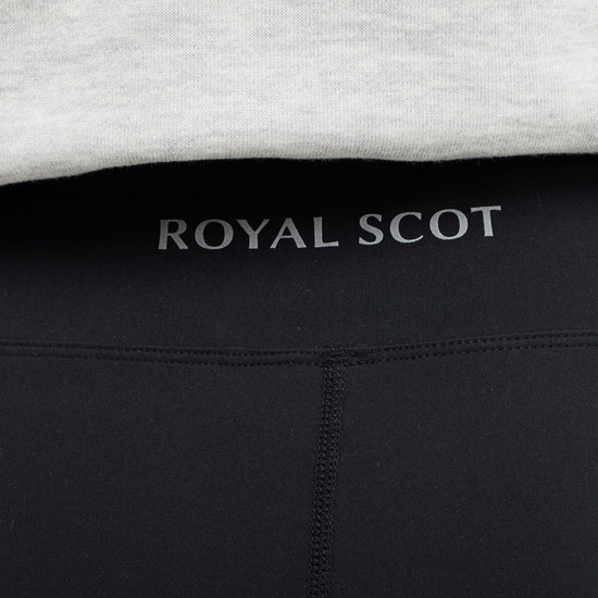 Kids Ivy Knee Patch Riding Tights Black Caviar