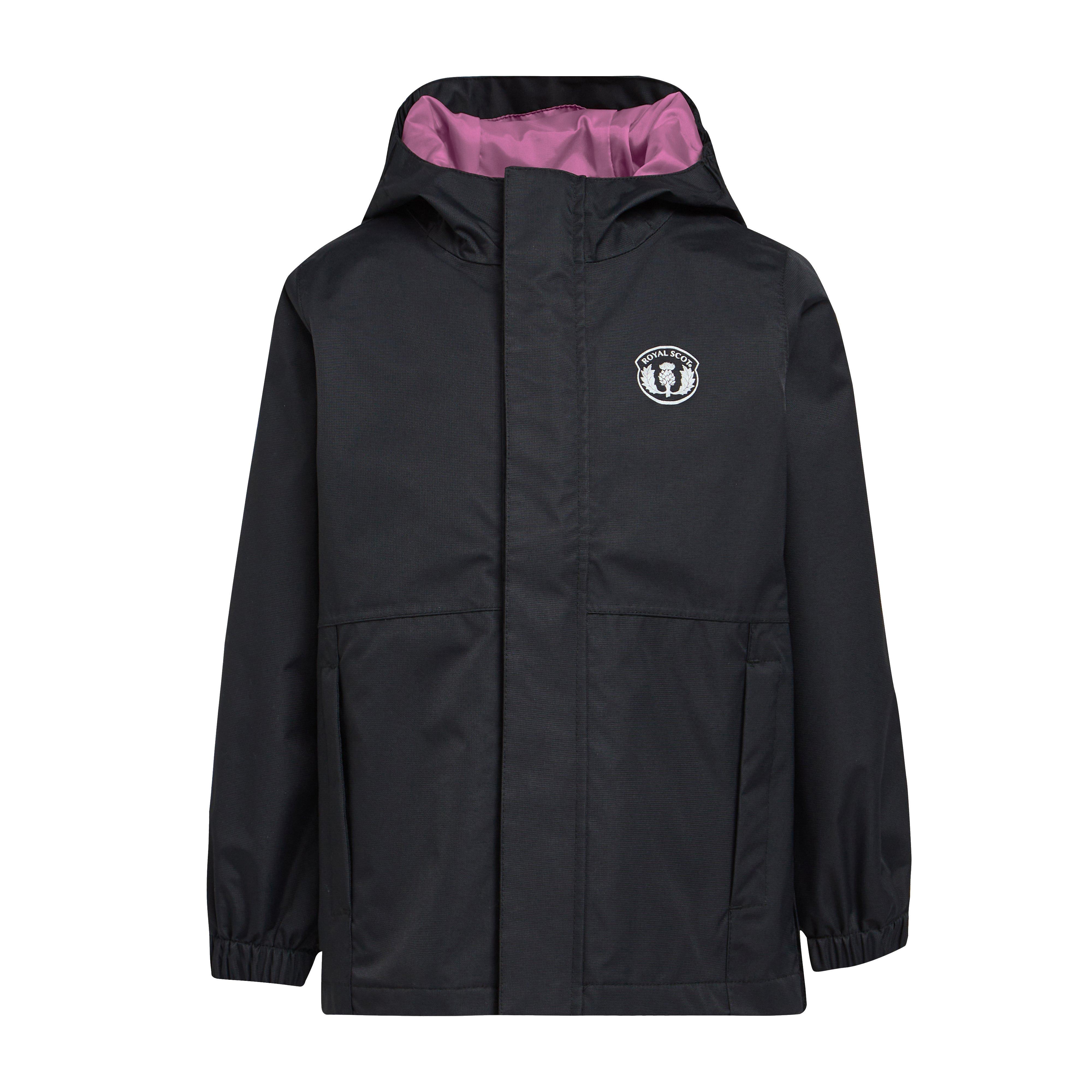 Kids Willow Waterproof Jacket Black Caviar