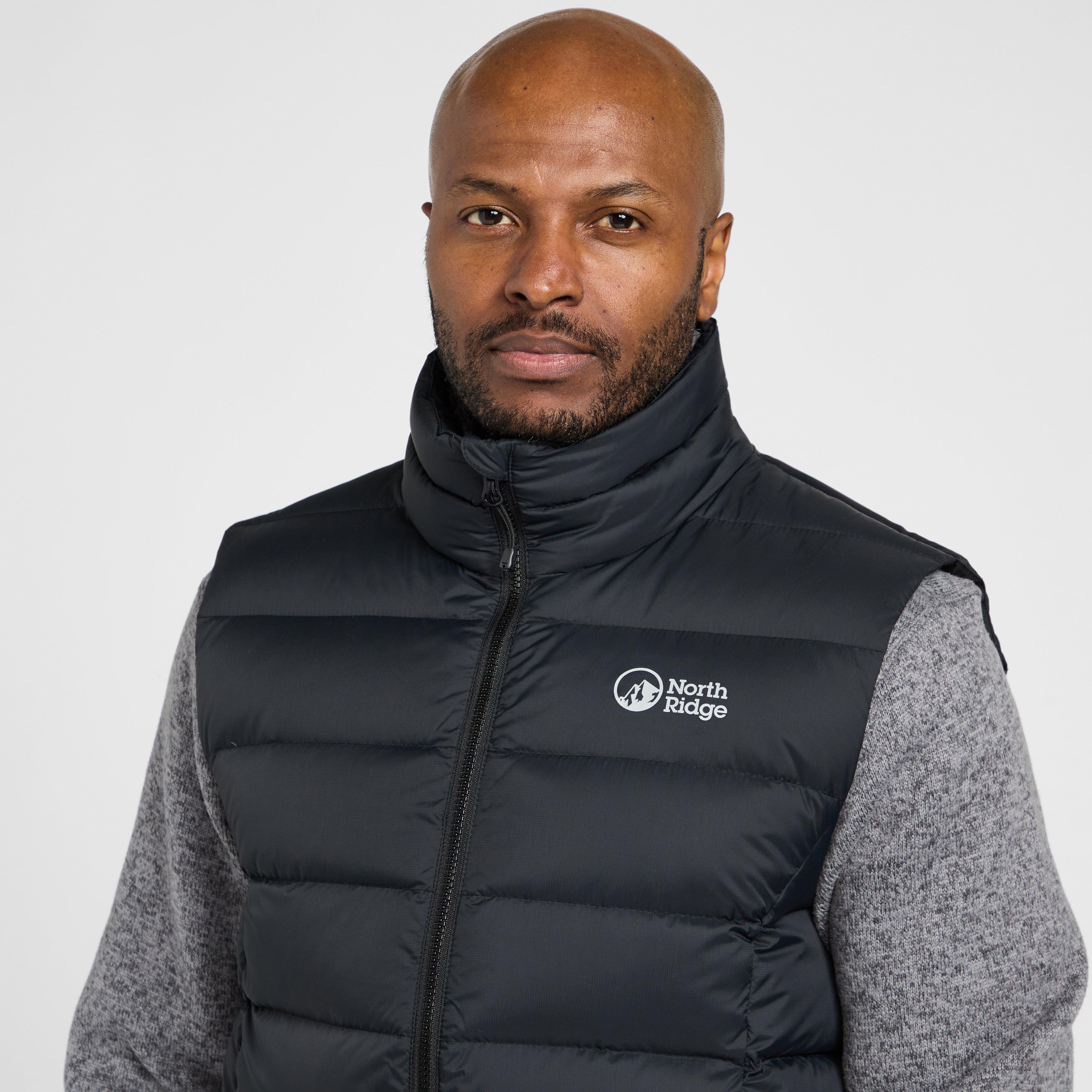 Mens Tech Down Gilet Black