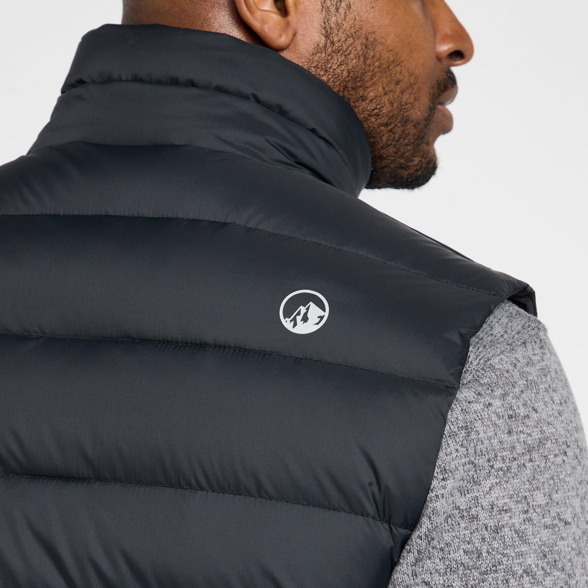 Mens Tech Down Gilet Black