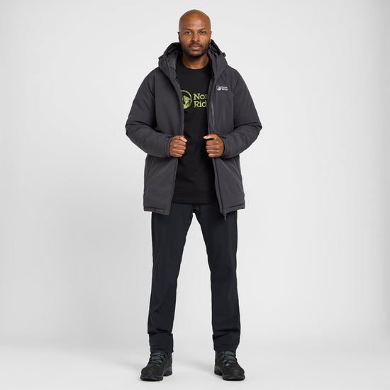 Mens Domain Waterproof Parka Grey