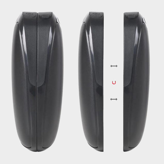 Dual-Palm Rechargeable Hand Warmers Black